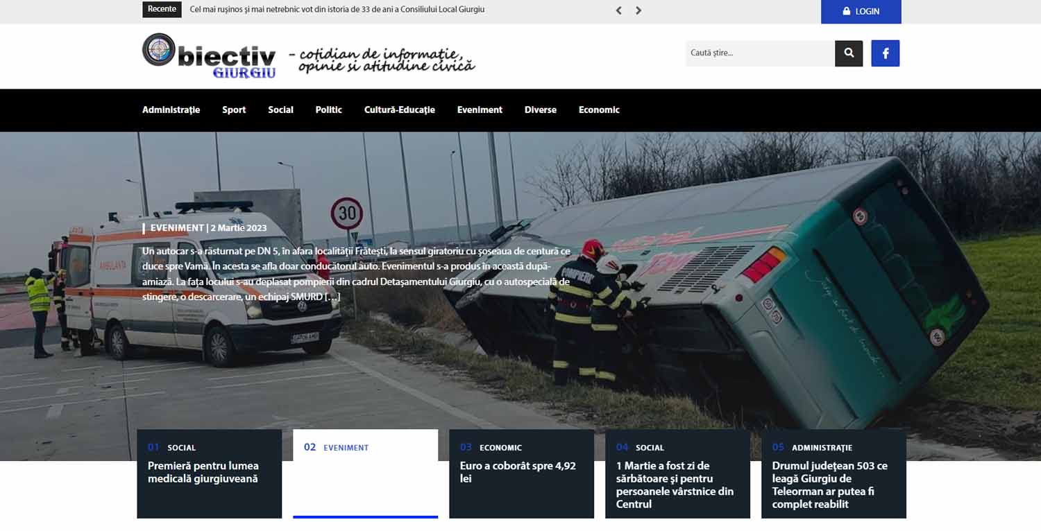 Proiecte Web Design Giurgiu