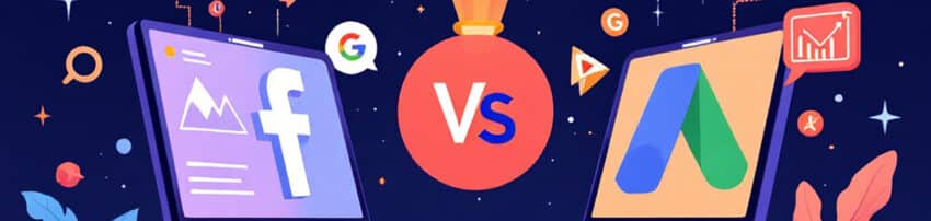 Diferențele între Facebook și Google Ads