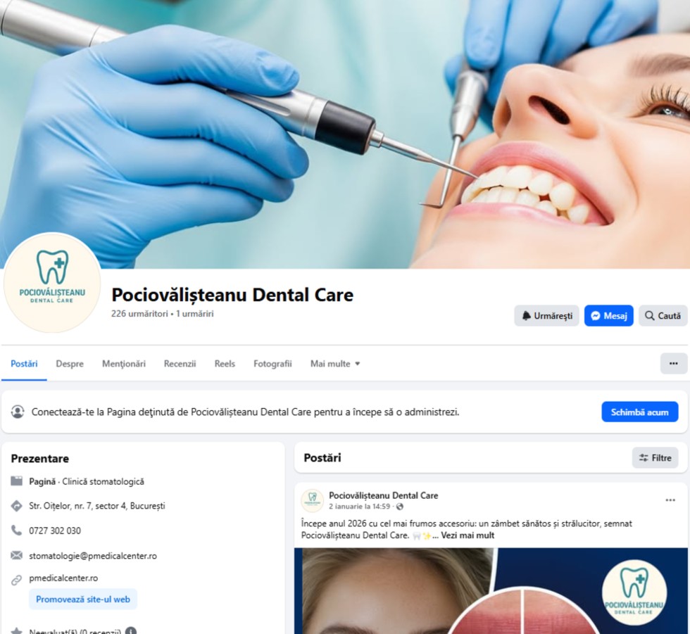 Promovare Pagină Facebook 30 pmedicalcenter