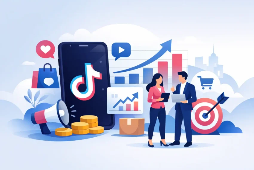 Promovare TikTok pentru afaceri care vinde