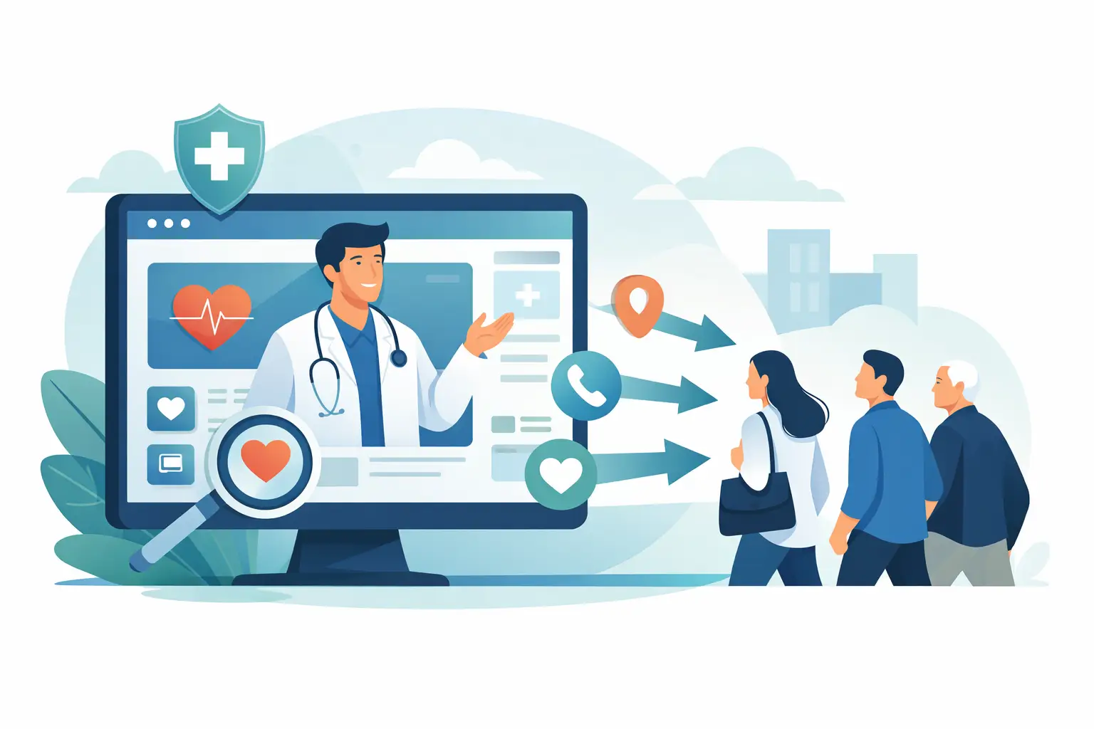 website cabinet medical care aduce pacienti featured